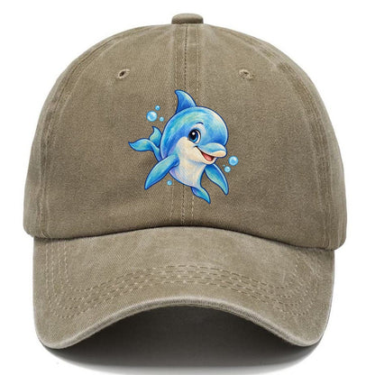 Dolphin Three Quarter Swim Sea Sprite Classic Cap – Warm Sand