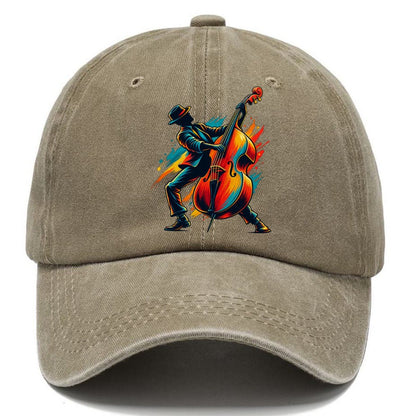 Double Bass Icon Music Instruments Classic Cap – Warm Sand