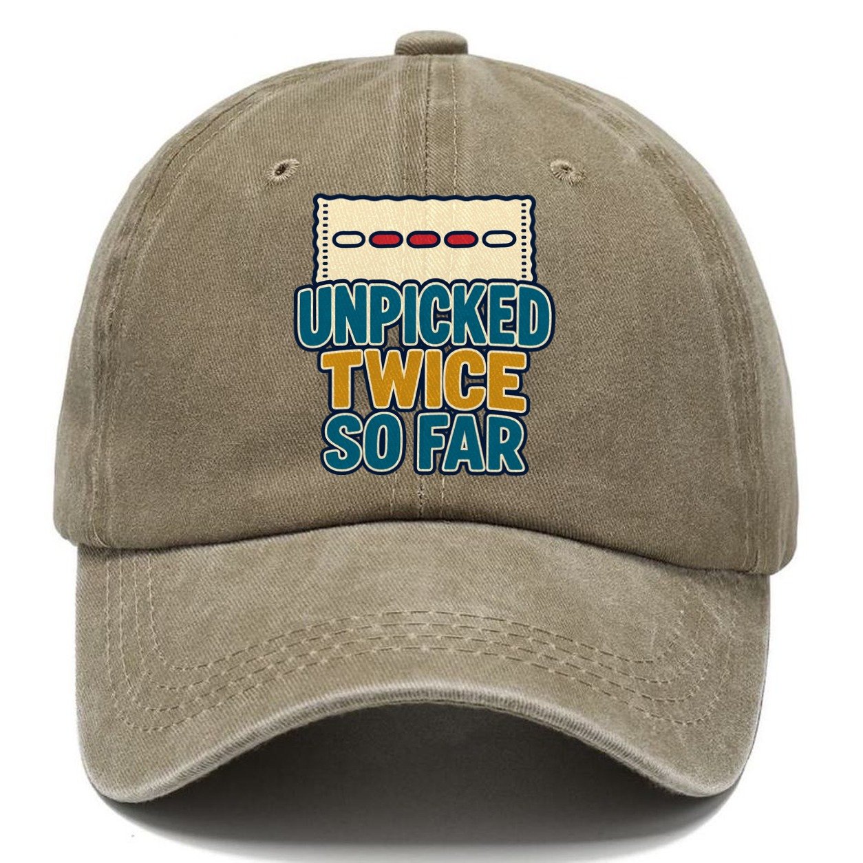 Unpicked Twice So Far And Needlework Classic Cap – Warm Sand