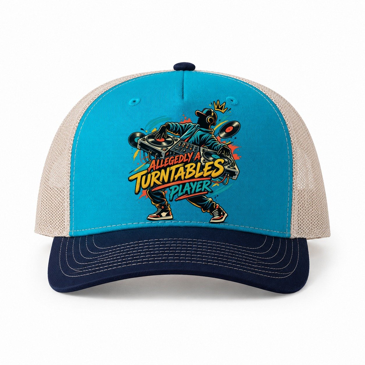 Teal-Navy — front view