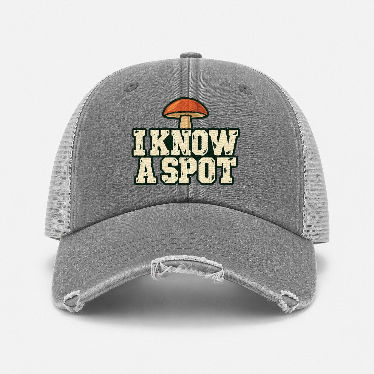 Grey — front view