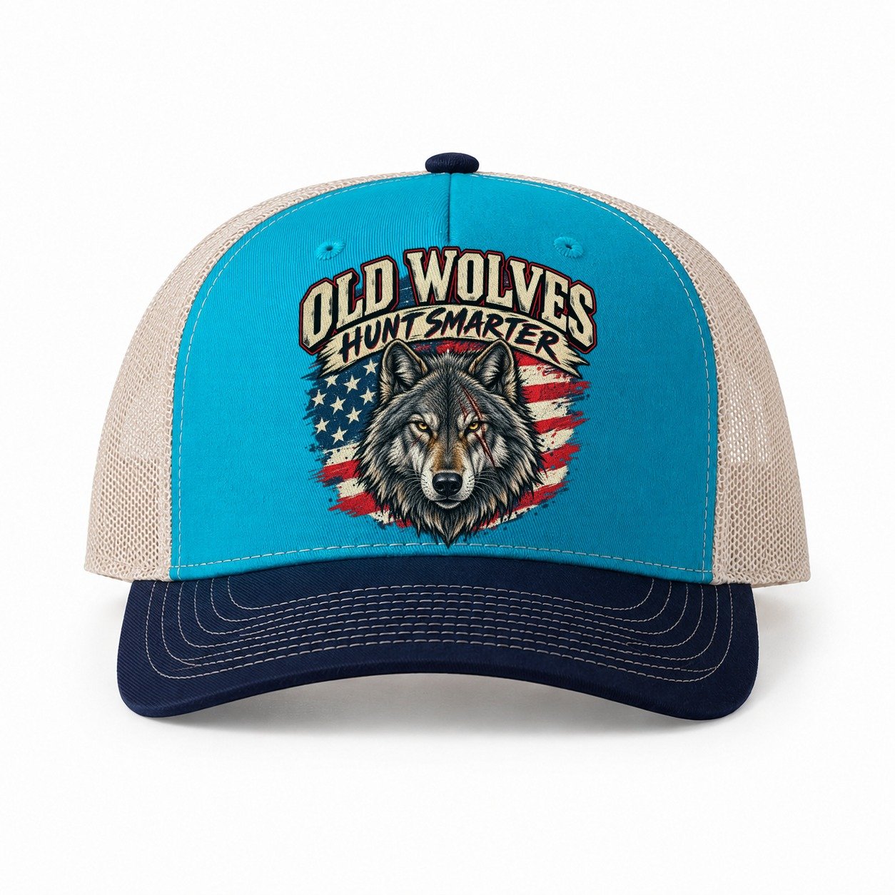 Teal-Navy — front view