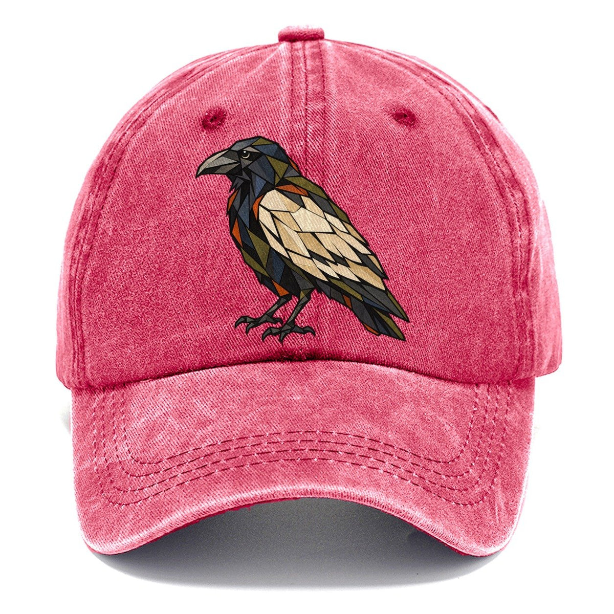 Common Raven Wildwood Mosaic Classic Cap – Pomegranate Blush