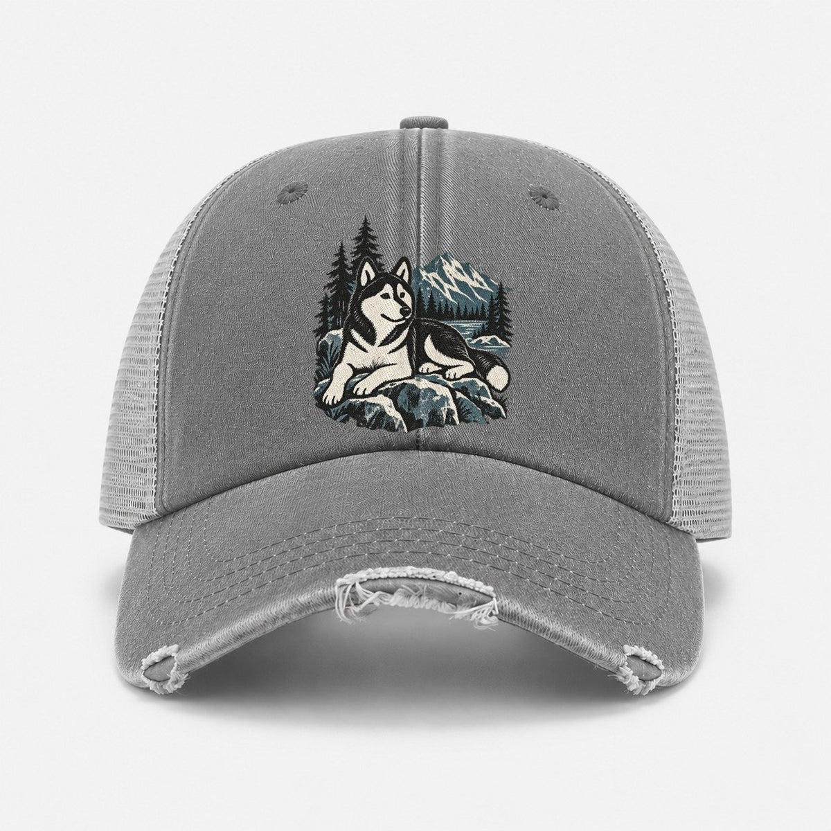Grey — front view
