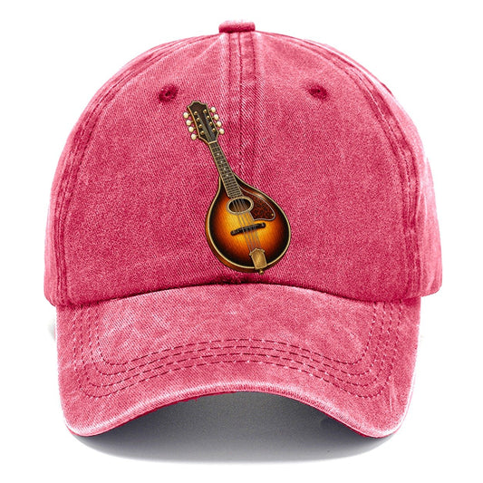 Mandolin Oval Sunburst Pastimes Companions Classic Cap – Pomegranate Blush
