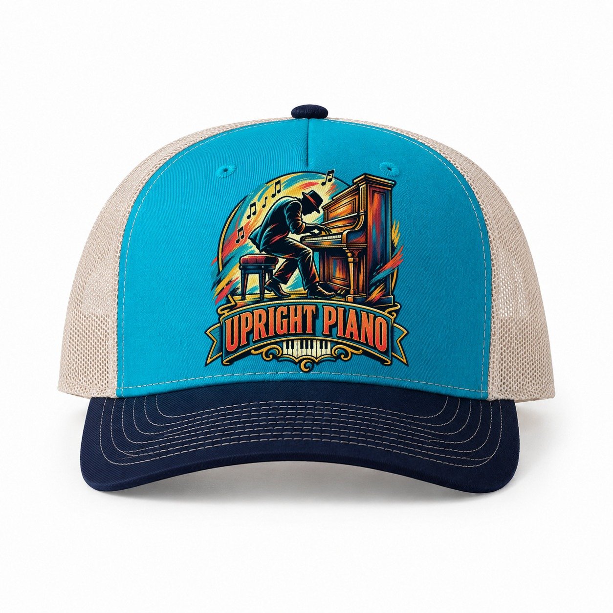 Teal-Navy — front view