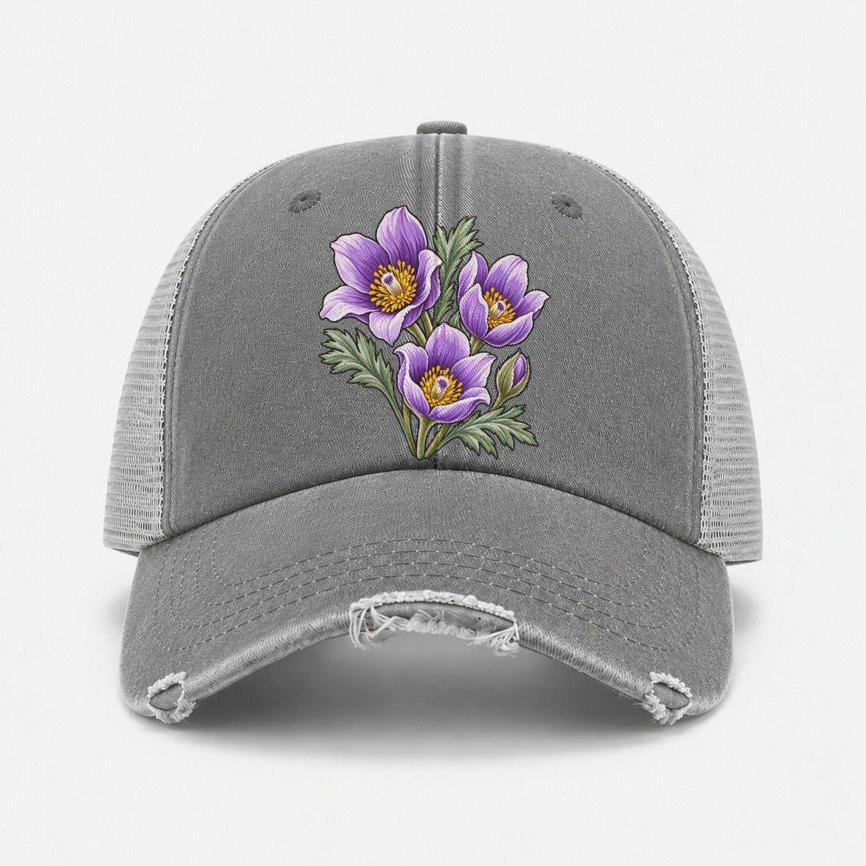 Grey — front view