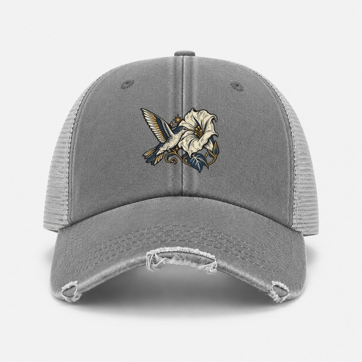 Grey — front view