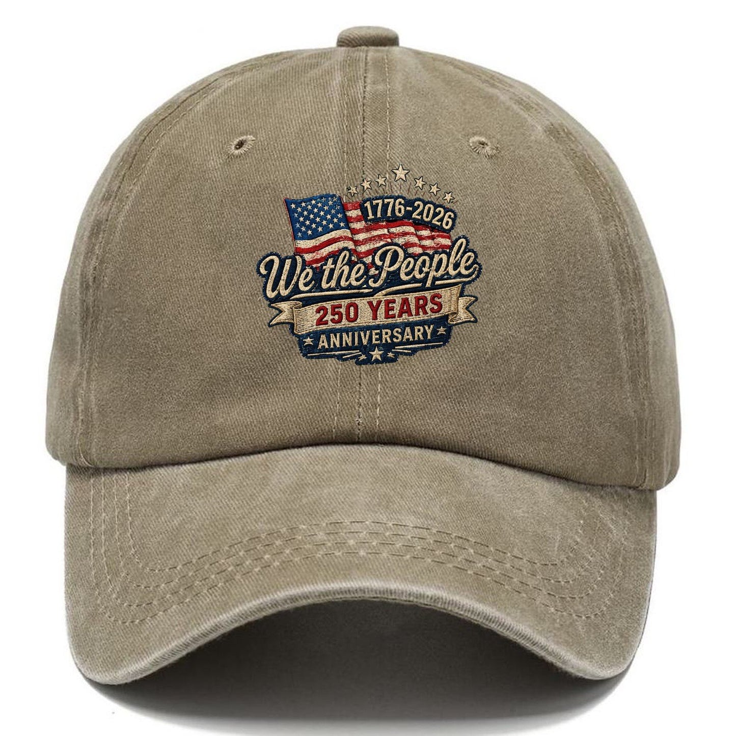 We The People 250 Classic Cap – Warm Sand