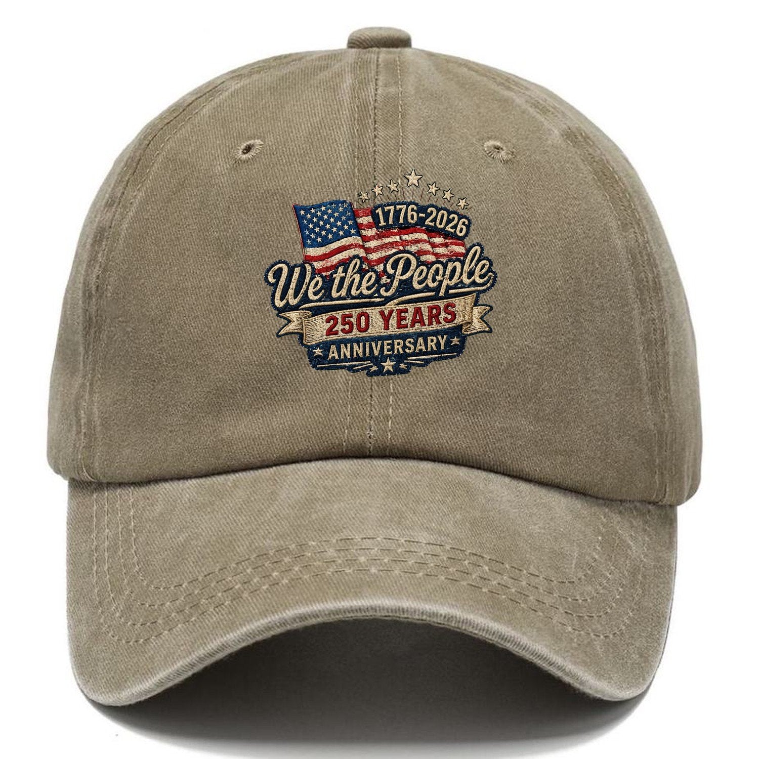We The People 250 Classic Cap – Warm Sand