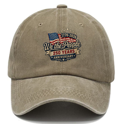 We The People 250 Classic Cap – Warm Sand