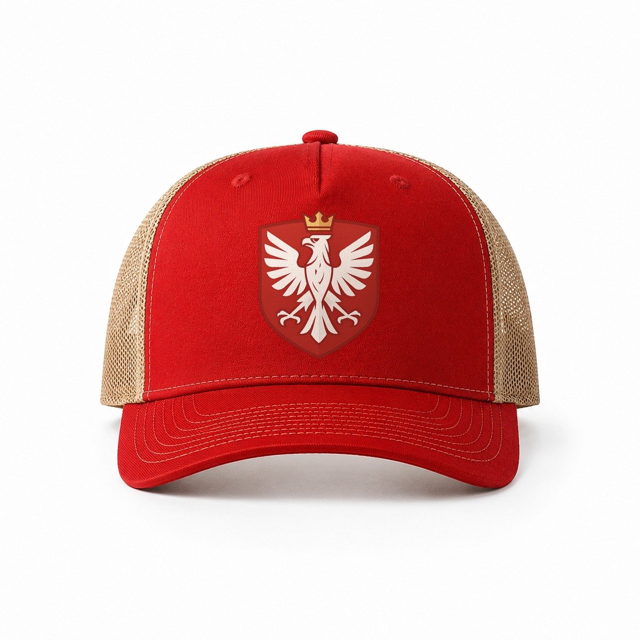 Red-Khaki — front view