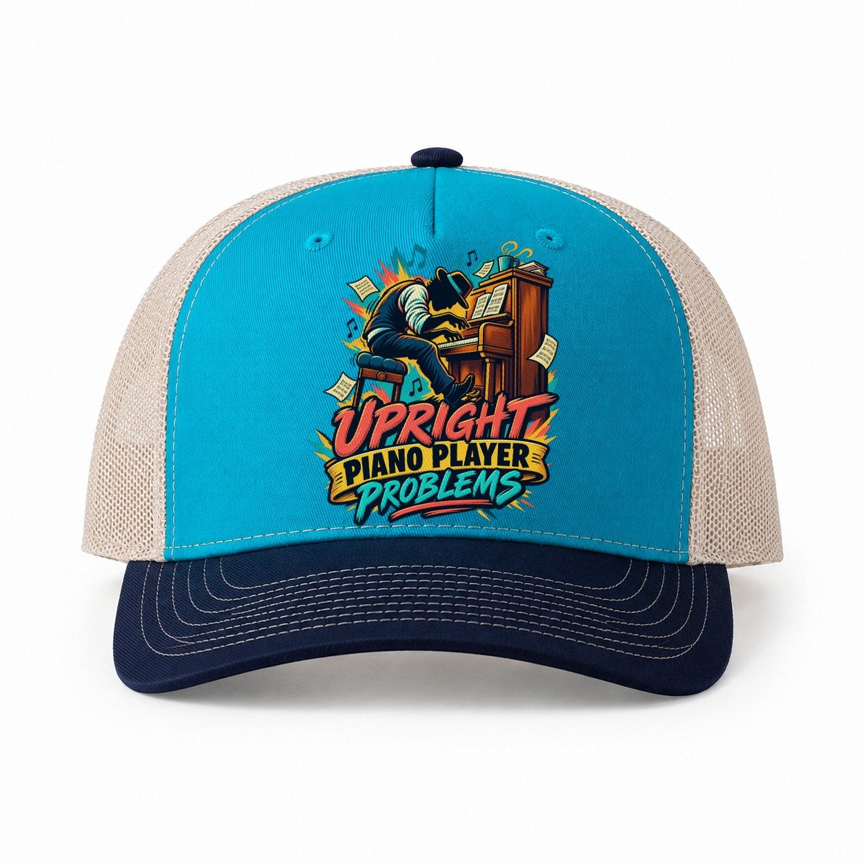 Teal-Navy — front view