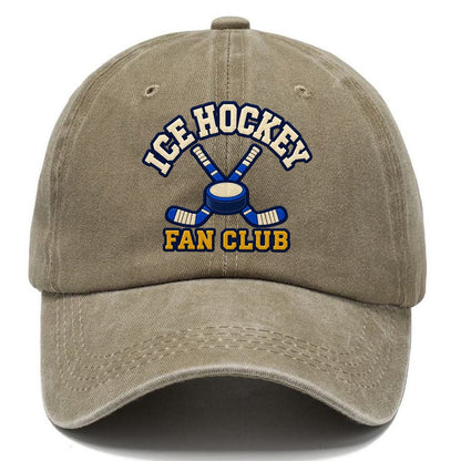 Ice Hockey Fan Club Classic Cap – Warm Sand