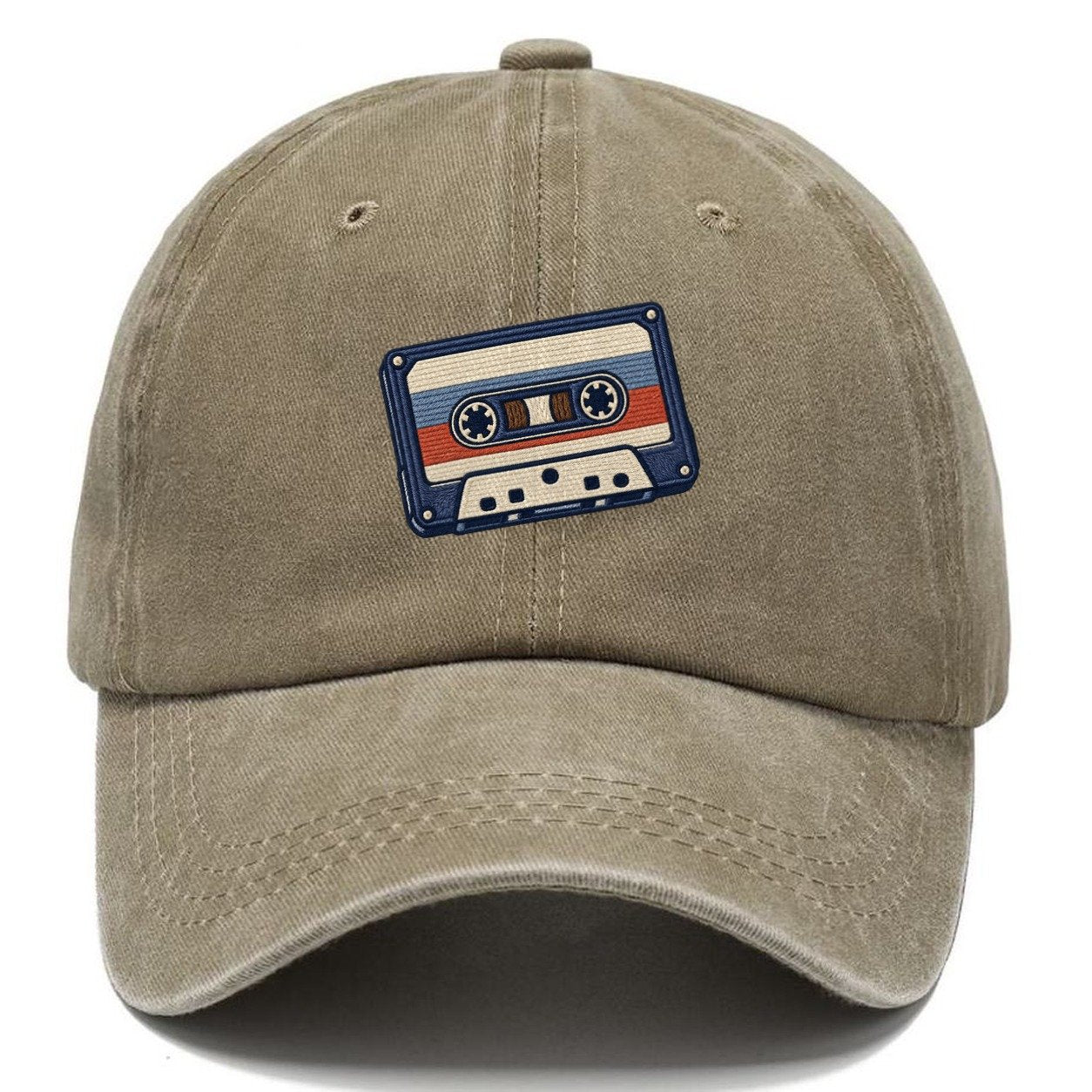 Cassette Tape Tiny Solo Marks Classic Cap – Warm Sand