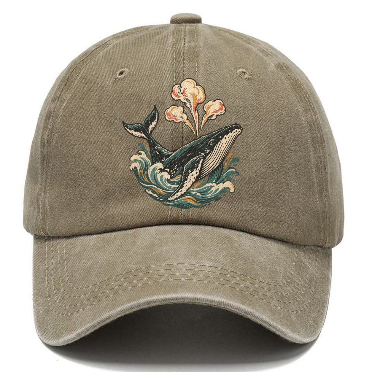 Whale Breath Cloud Gentle Wild Classic Cap – Warm Sand