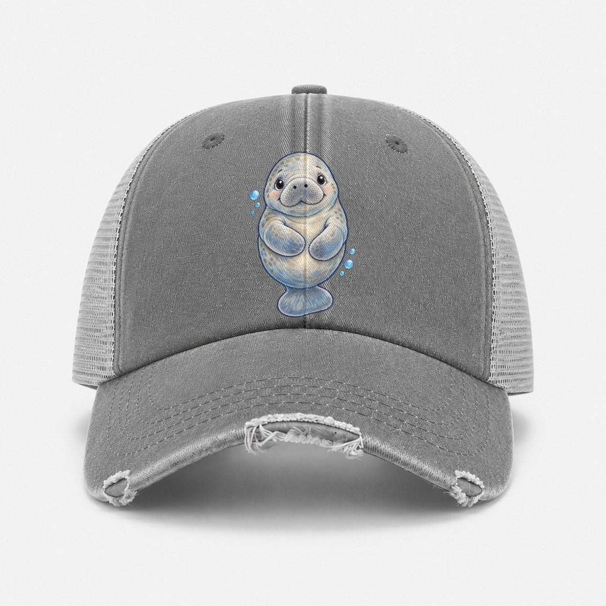 Grey — front view
