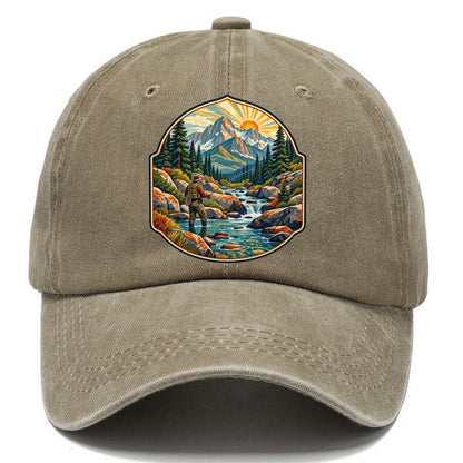 Mountain Creek Headwaters Fishing Club Classic Cap – Warm Sand