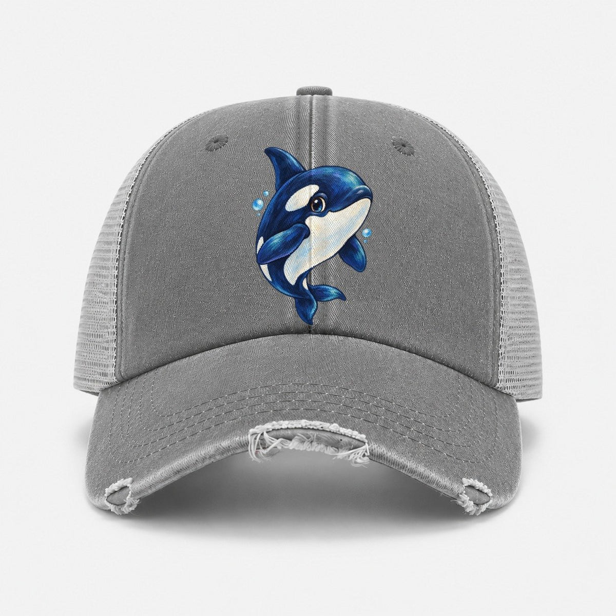 Grey — front view