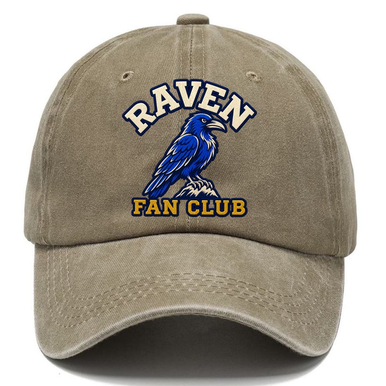 Raven Fan Club Classic Cap – Warm Sand