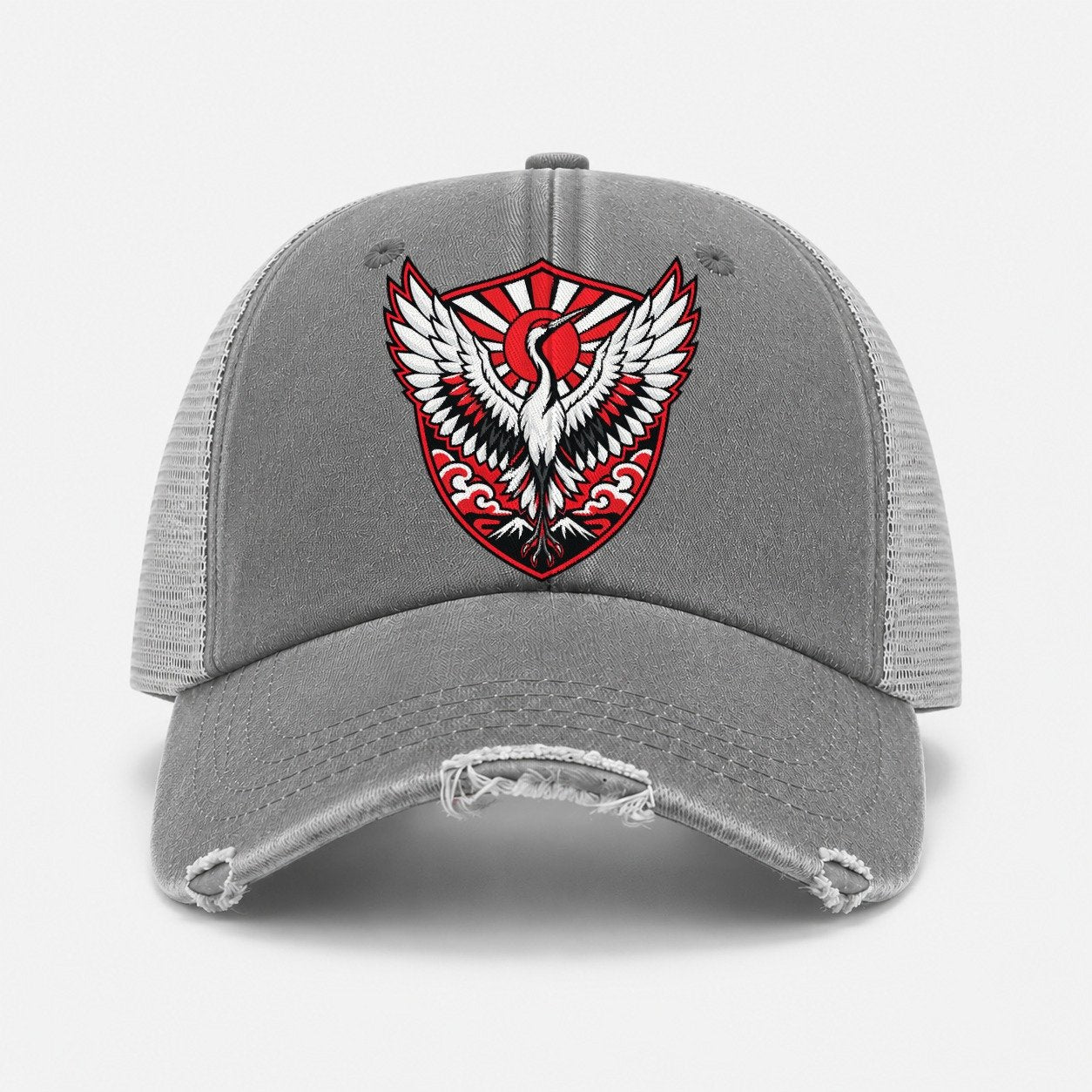 Grey — front view