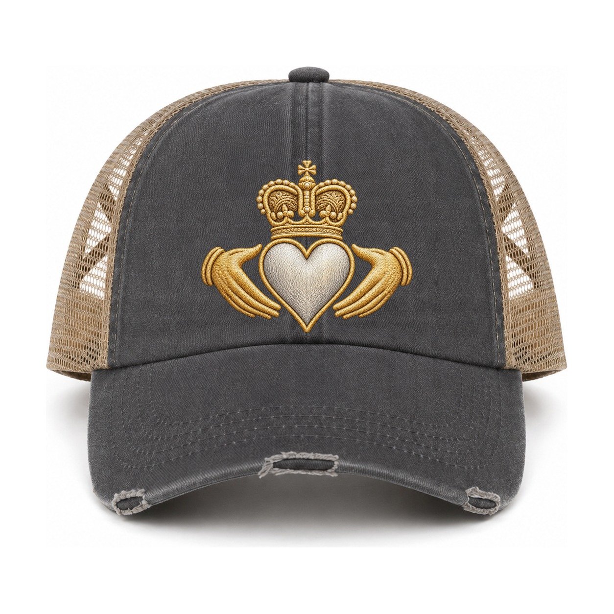 Charcoal-Khaki — front view