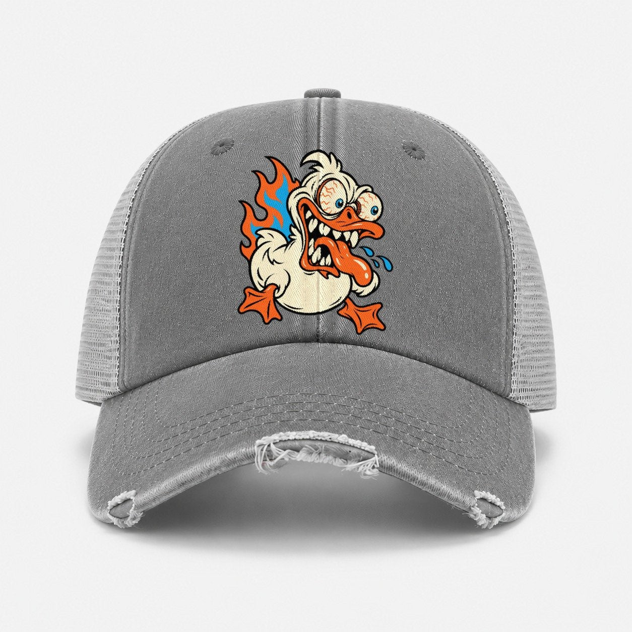 Grey — front view