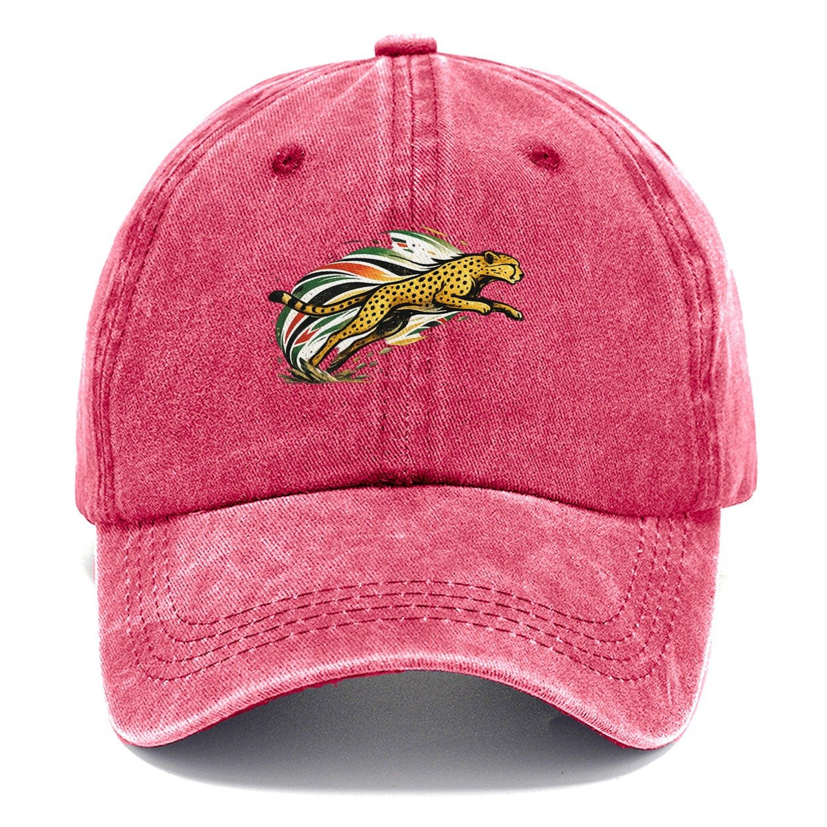 Running Cheetah Speed Streaks Classic Cap – Pomegranate Blush