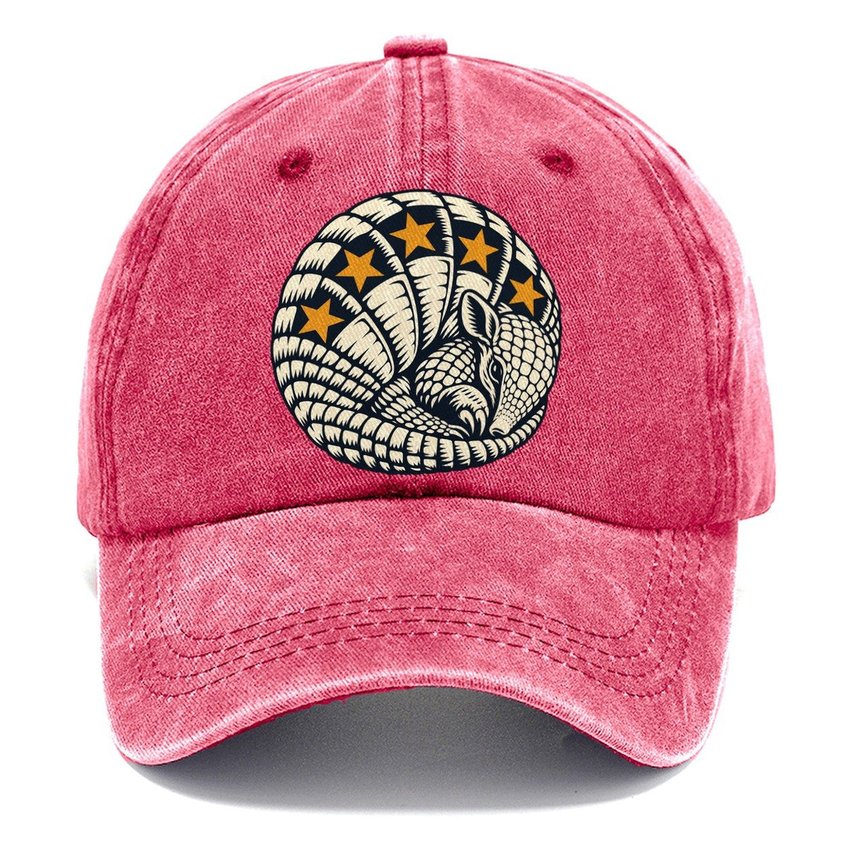 Armadillo Star Shell Sundown Familiars Classic Cap – Pomegranate Blush