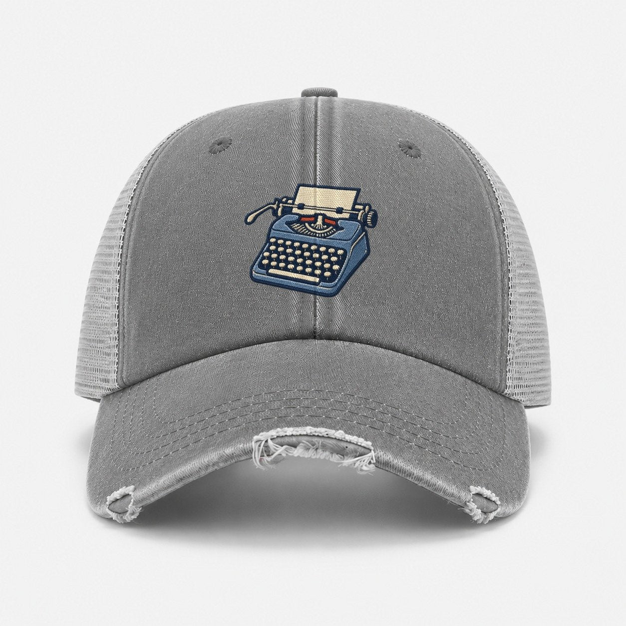 Grey — front view