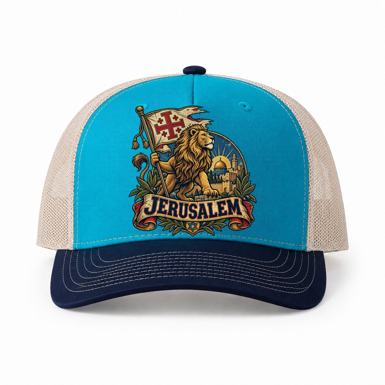 Teal-Navy — front view