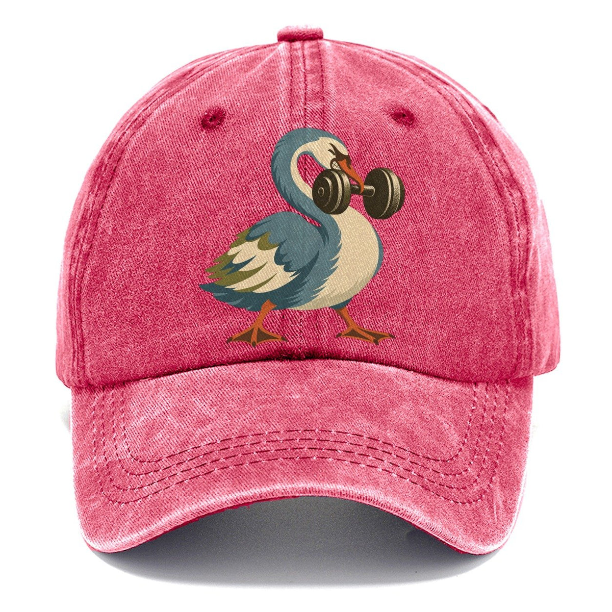 Swan Neck Curl Animal Lifters Classic Cap – Pomegranate Blush