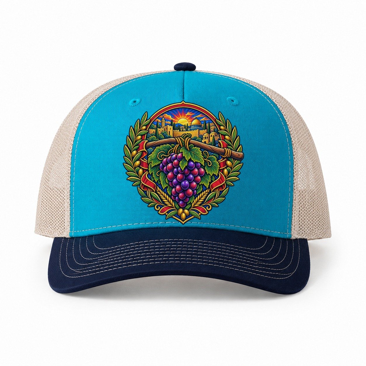 Teal-Navy — front view