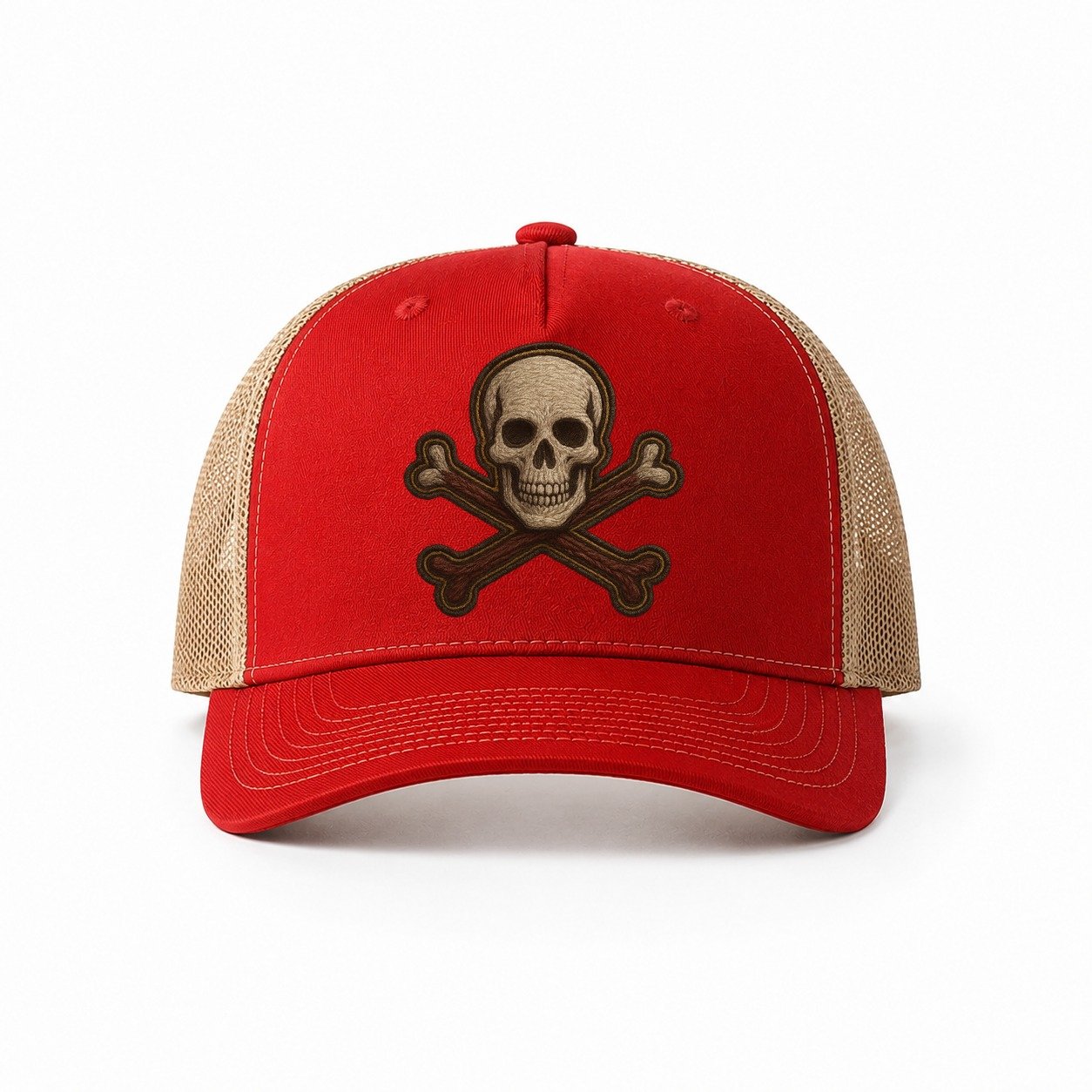 Red-Khaki — front view