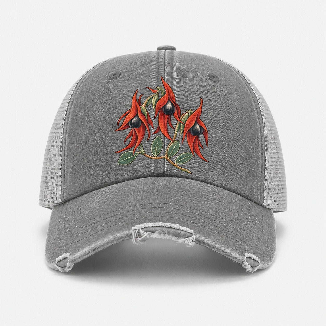 Grey — front view
