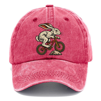 Hare Mountain Biker Sundown Familiars Classic Cap – Pomegranate Blush