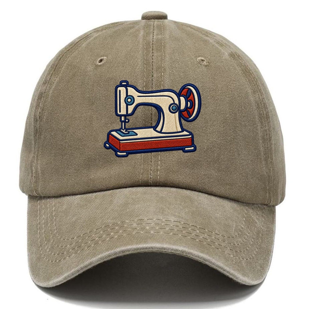 Sewing Machine Tiny Solo Marks Classic Cap – Warm Sand