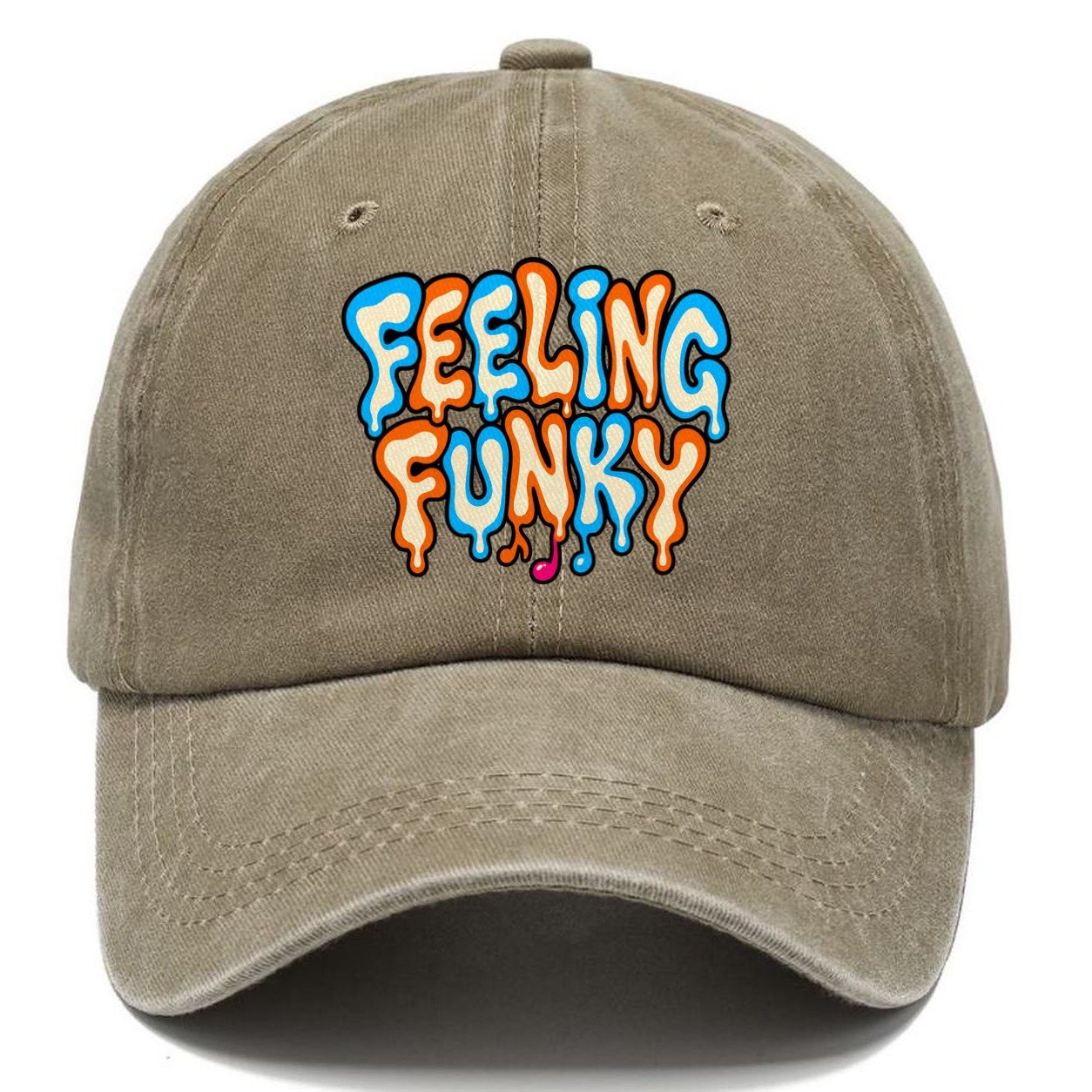Feeling Funky Crazy Styles Classic Cap – Warm Sand