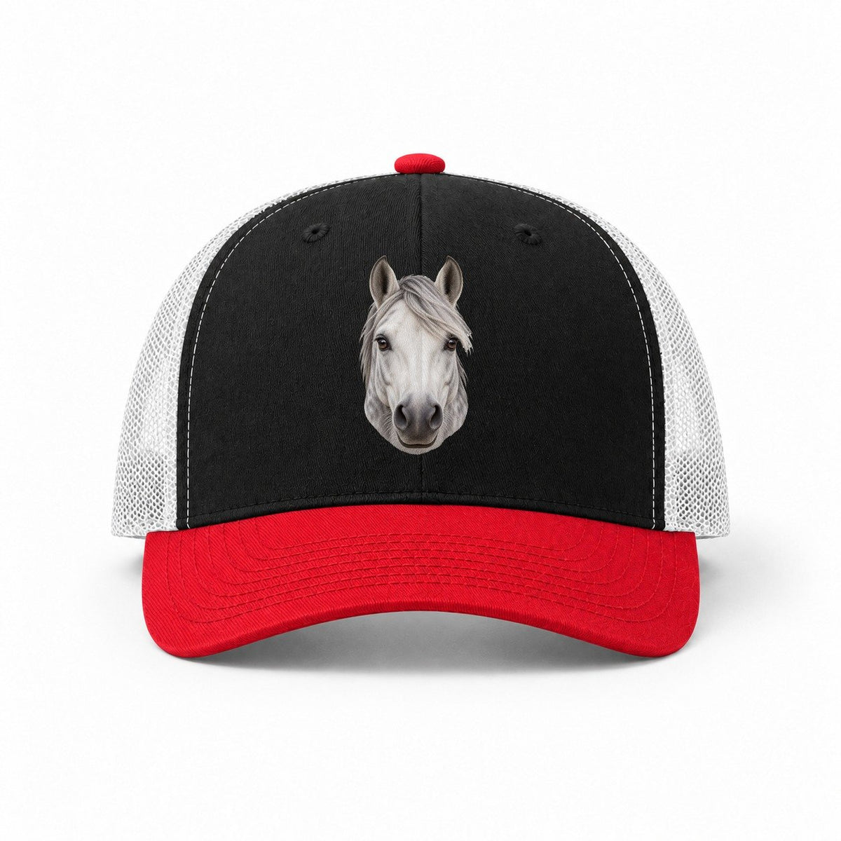 Black-Red-White — front view