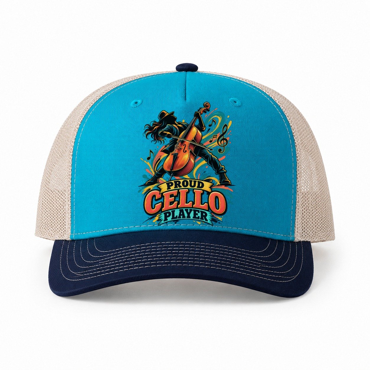 Teal-Navy — front view