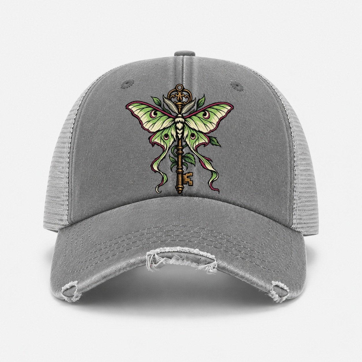 Grey — front view