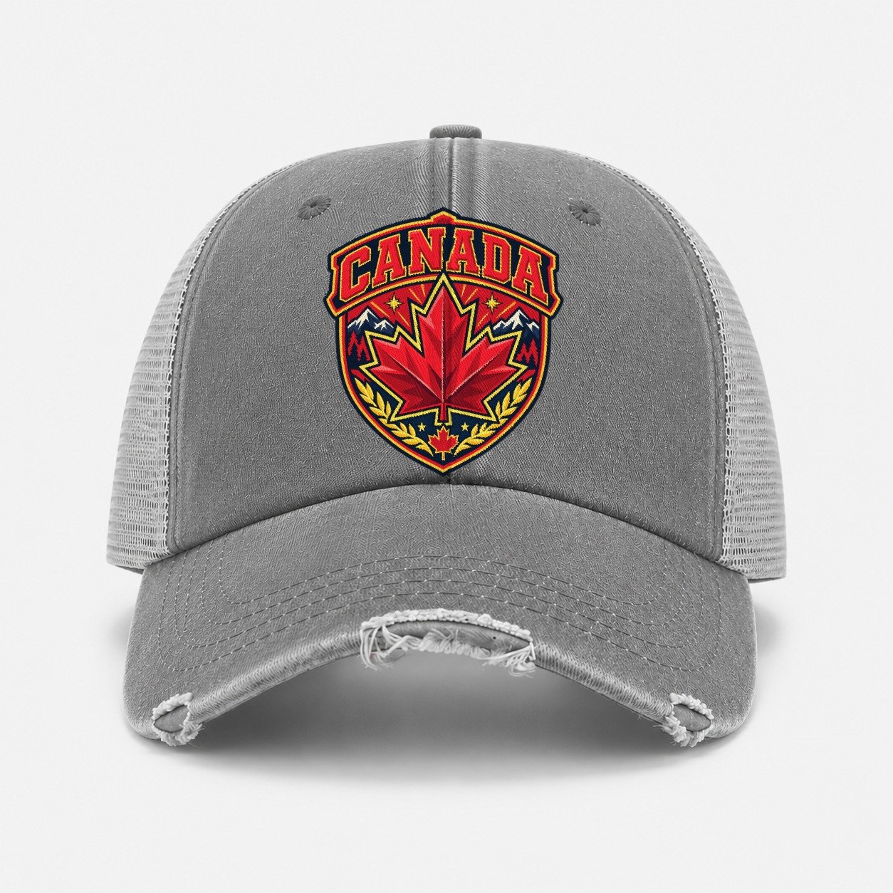 Grey — front view