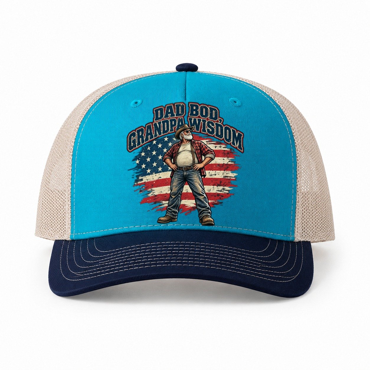 Teal-Navy — front view