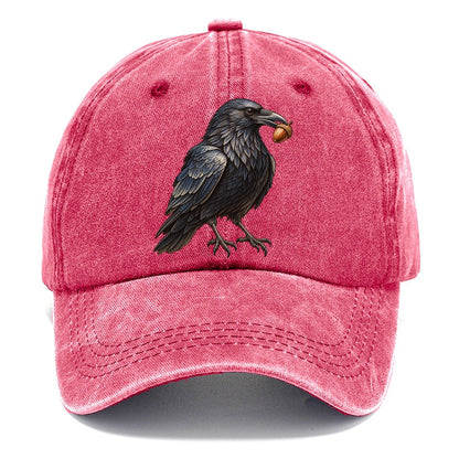 Raven With Acorn Everyday Originals Classic Cap – Pomegranate Blush