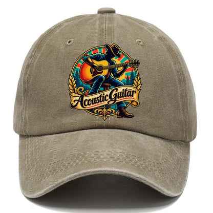 Acoustic Guitar Crest Music Instruments Classic Cap – Warm Sand