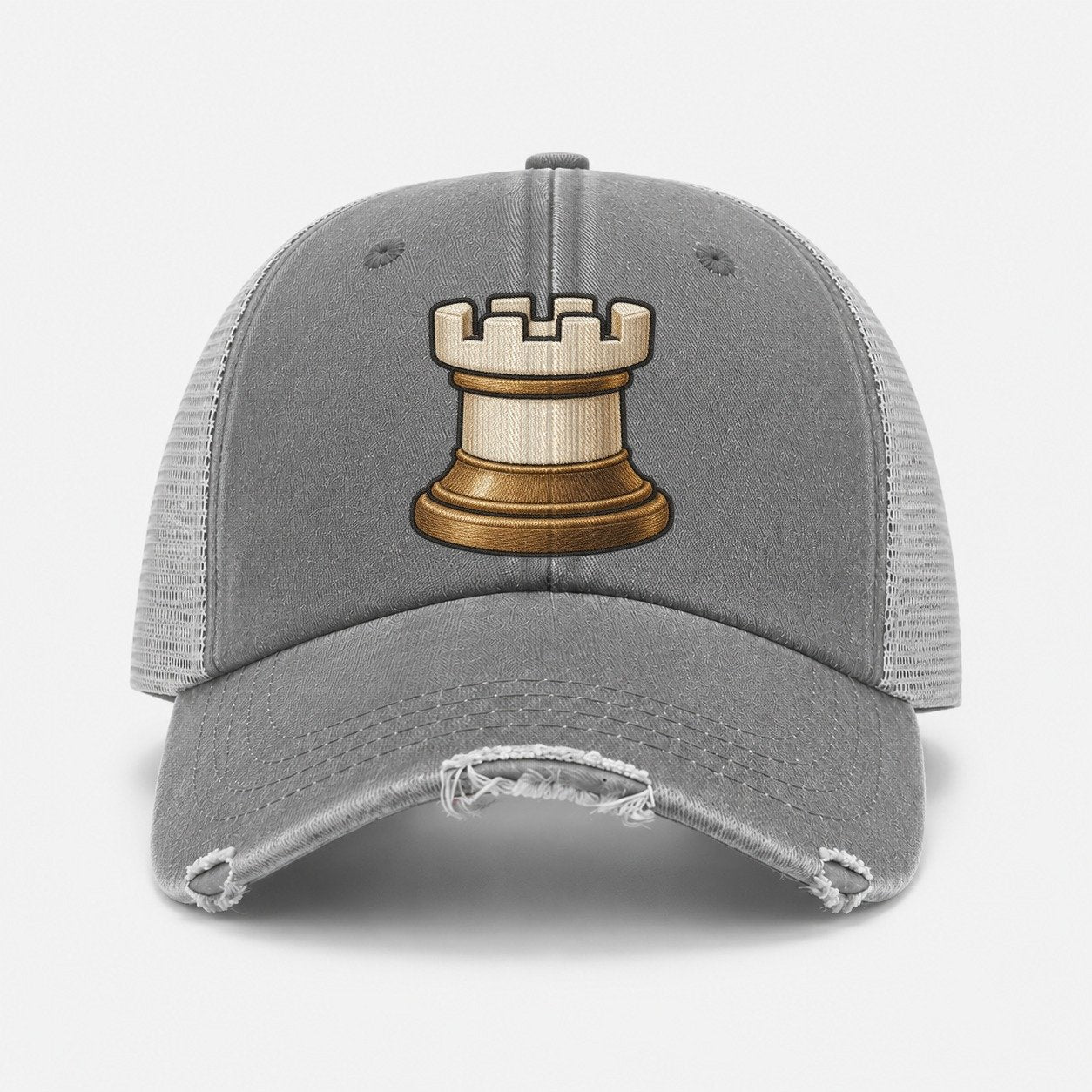Grey — front view