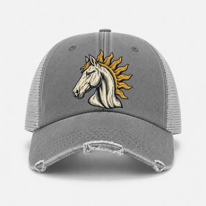 Grey — front view