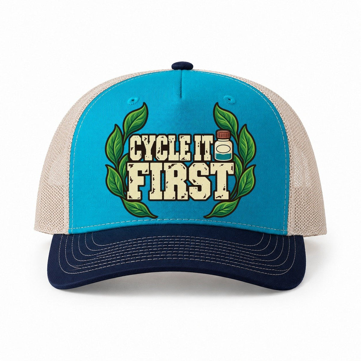 Teal-Navy — front view