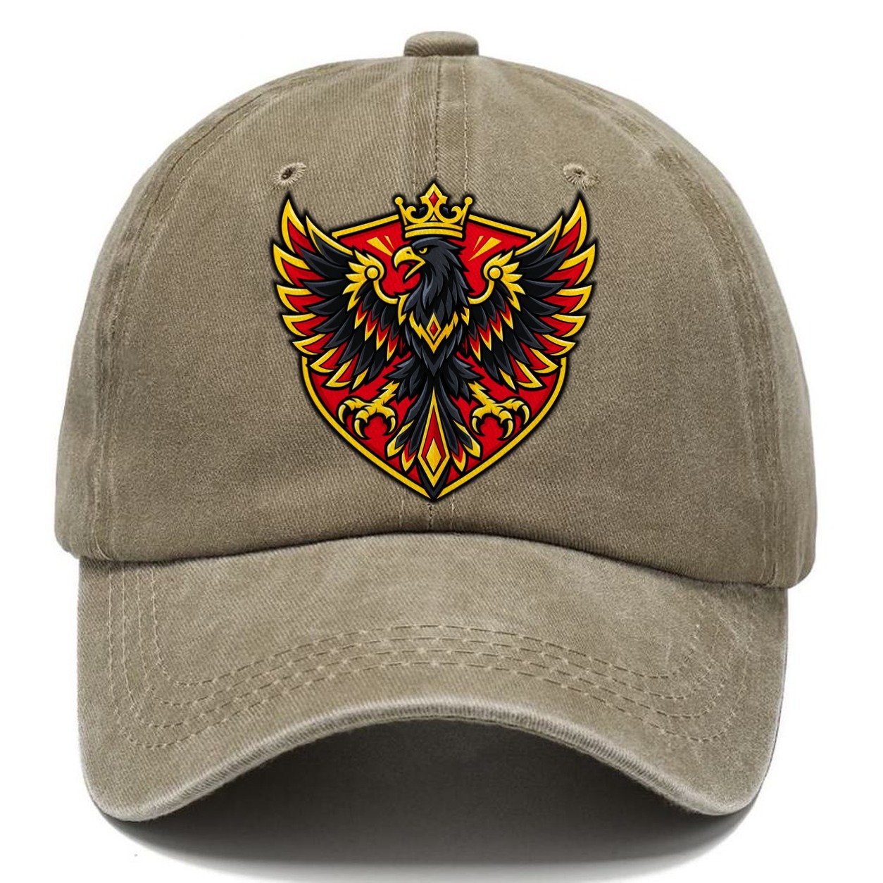 Germany Minimal Emblem Country Logos Classic Cap – Warm Sand