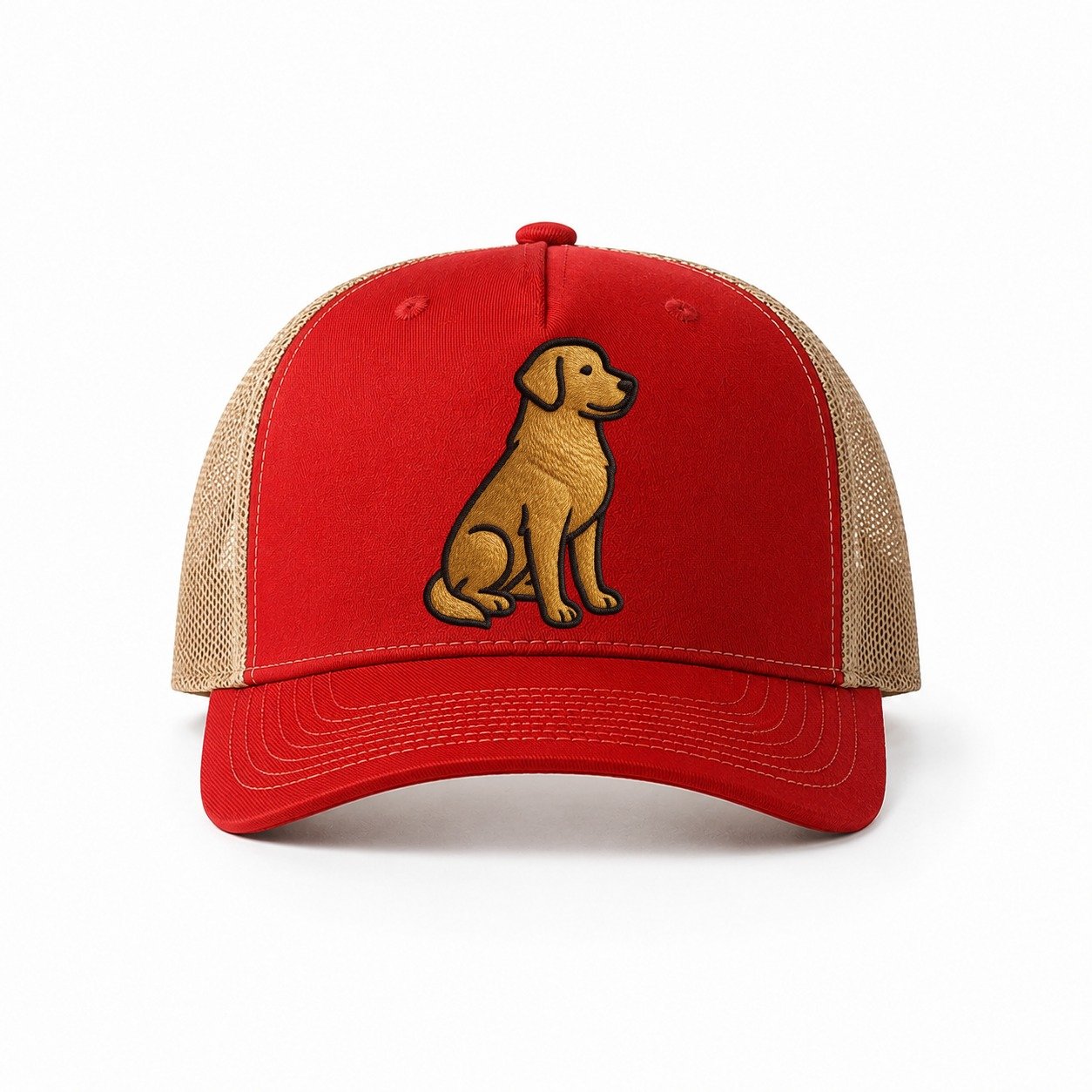 Red-Khaki — front view